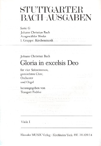 Gloria in excelsis Deo für Soli, gem Chor und Orchester