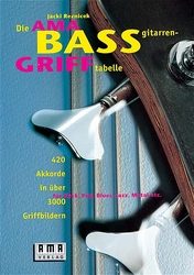 Die Ama Bassgitarrengrifftabelle 420 Akkorde in 3000 Griffbildern für Rock, Pop, Blues, Jazz, Metal