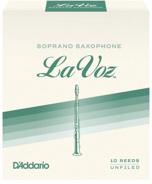 B-Sopran-Sax-Blatt La Voz MH, Stärke 3