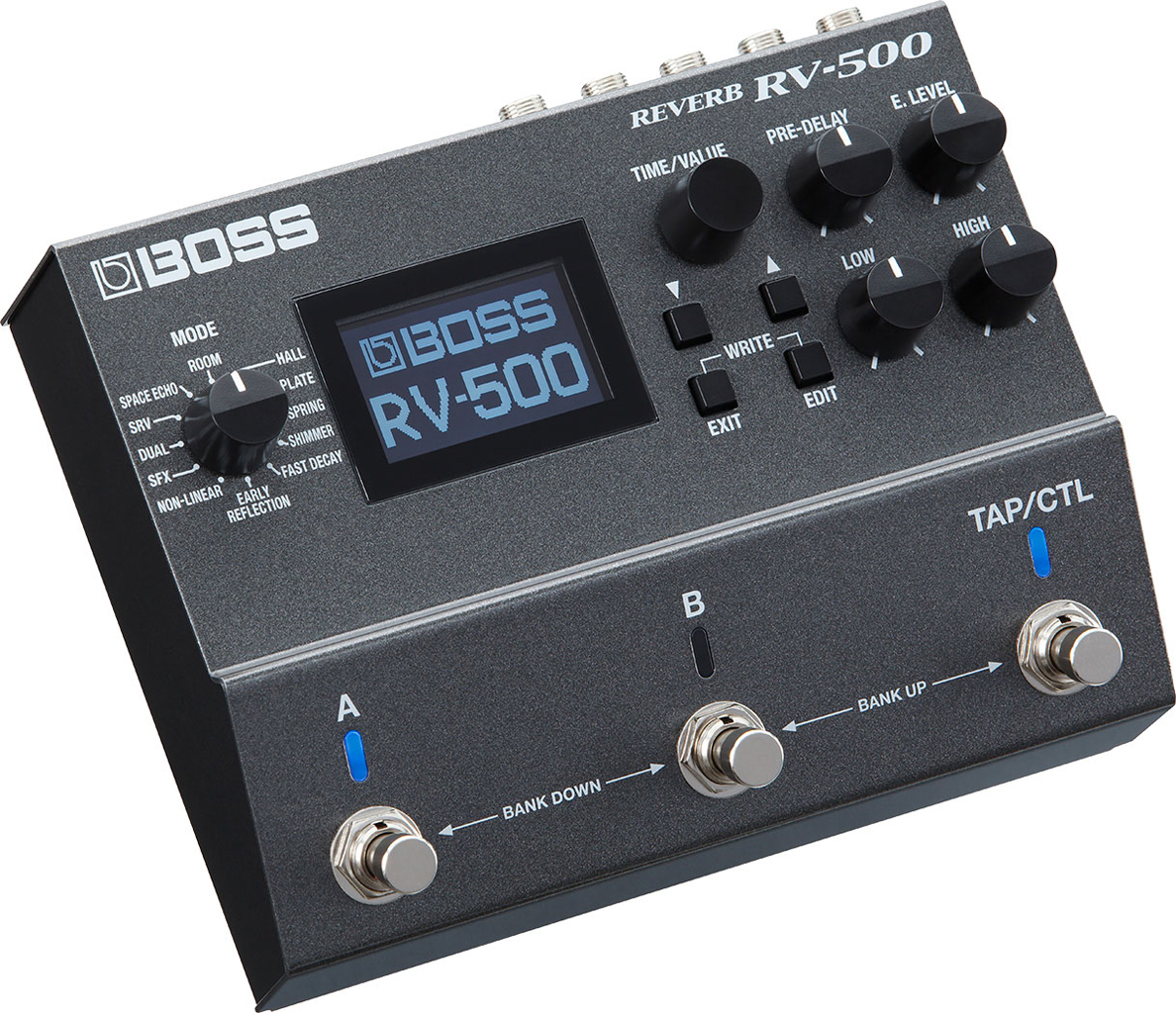 BOSS (Electronics) RV-500 Digital Signal Processor (DSP) (Gitarre), Effektpedal, Schwarz - Image 4