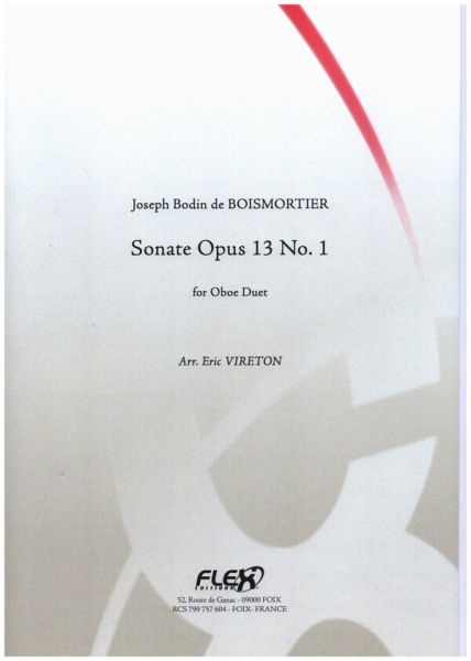 Sonata op.13 no.1 for 2 oboes
