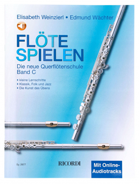 Schule für Querflöte Flöte spielen C