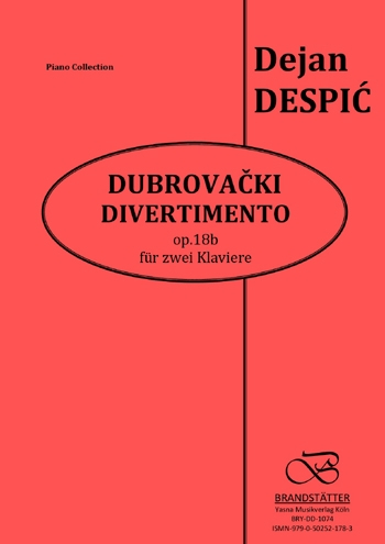 Dubrovacki Diverzimneto op.18b für 2 Klaviere