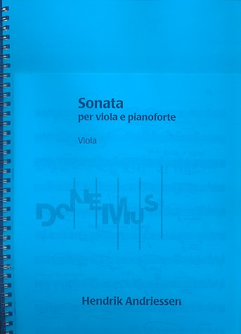 Sonate für Viola und Klavier