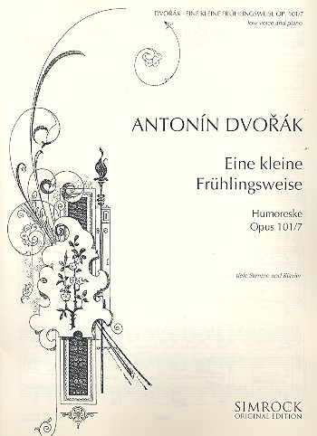 Eine kleine Frühlingsweise op.101,7 - Humoreske für tiefe Singstimme und Klavier