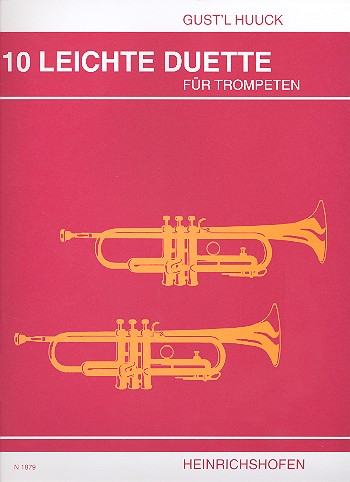 10 leichte Duette für 2 Trompeten