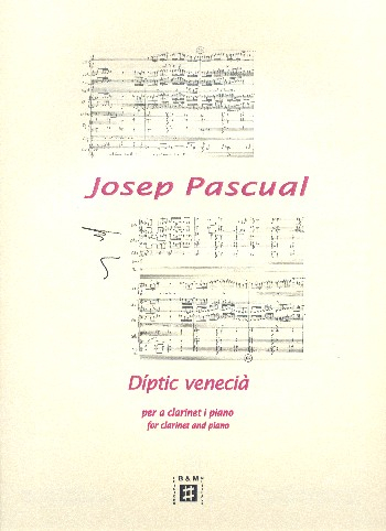 Díptic venecià für Klarinette und Klavier