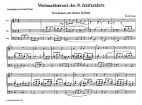 Vorschau: Spielstücke für Orgel Vorschau: Spielstücke für Orgel Weihnachtsmusik des 19. Jahrhunderts