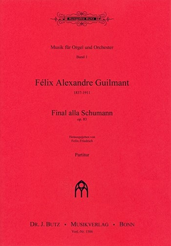 Final alla Schumann Op.83 für Orgel und Orchester