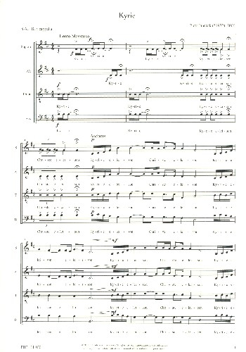 Kyrie für gem Chor a cappella