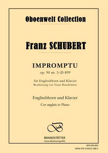 Impromptu Nr.3 D899 op.90 für Englischhorn und Klavier