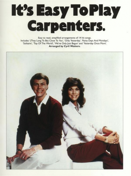 It&#039;s easy to play Carpenters: for piano