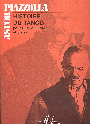 Histoire du tango für Flöte (Violine) und Klavier