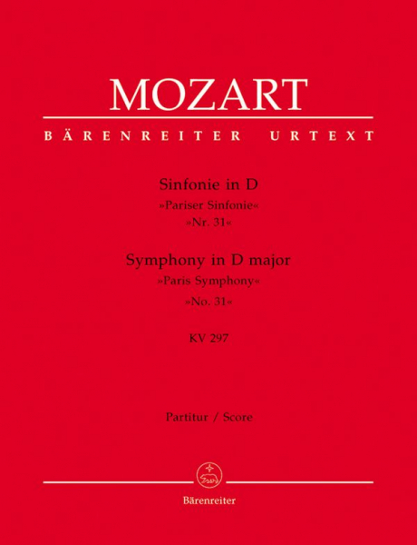 Sinfonie D-Dur KV297 für Orchester Partitur