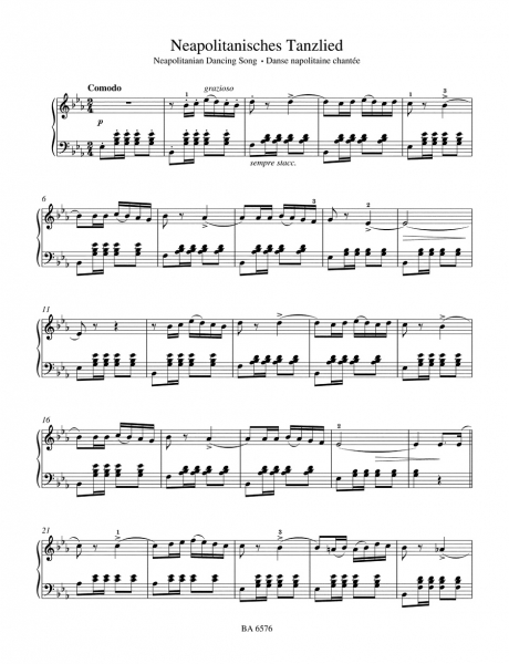 Klaviernoten Leichte Klavierstücke & Tänze