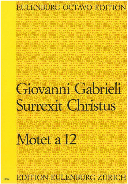 Surrexit Christus für gem Chor (SAM) und Instrumente