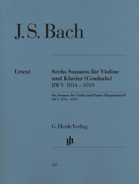 6 Sonaten BWV1014-1019 für Violine und Klavier