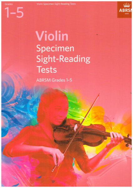 Specimen Sight-Reading Tests Grades 1-5 for violin