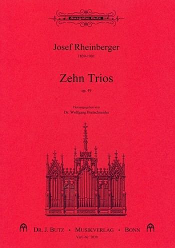 10 Trios op.49 für Orgel