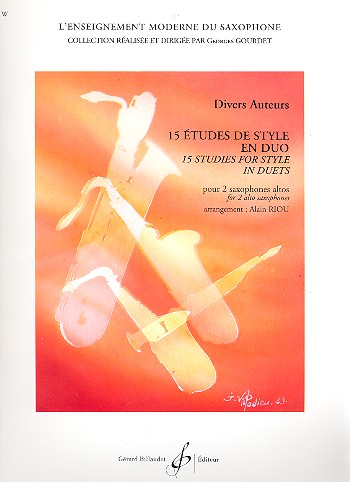 15 Etudes de Style en Duo pour 2 saxophones altos