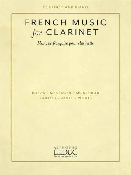 French Music for Clarinet and Piano for clarinet and piano