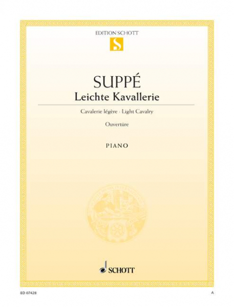 Leichte Kavallerie Ouvertüre für Klavier