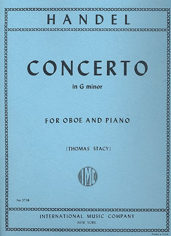 Concerto g minor for oboe and piano