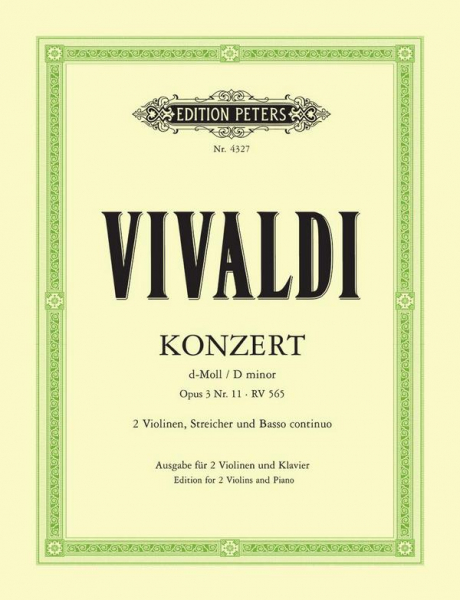 Concerto grosso d-Moll op.3,11 RV565 für 2 Violinen, Streicher und Bc