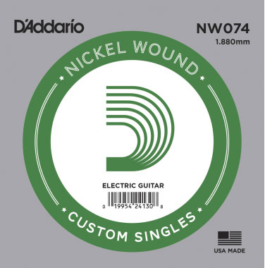 Einzelsaite D´Addario Acoustic/Electric NW074