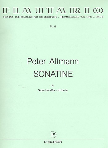 Sonatine für Sopranblockflöte und Klavier