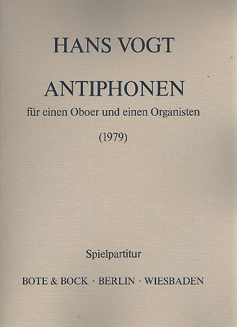 Antiphonen für Oboe und Orgel