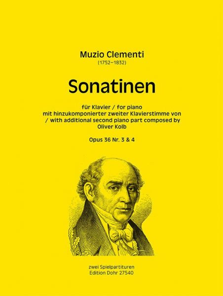 6 Sonatinen op.36 Band 2 für Klavier für 2 Klaviere