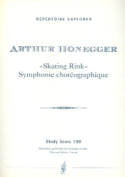 &#039;Skating Rink&#039; Symphonie choréographique für Orchester
