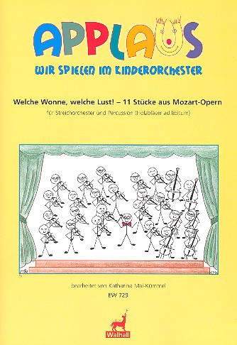 Welche Wonne welche Lust für Streichorchester und Percussion, Holzbläser ad lib