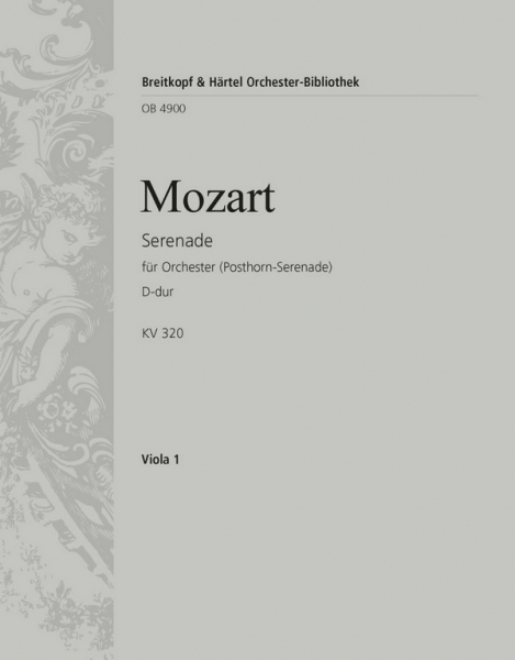 Serenade D-Dur Nr.9 KV320 für Orchester