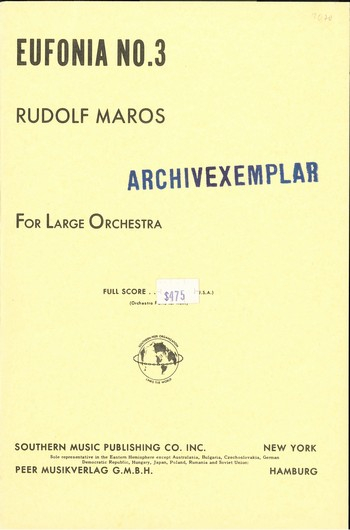 Eufonia 3 for orchestra