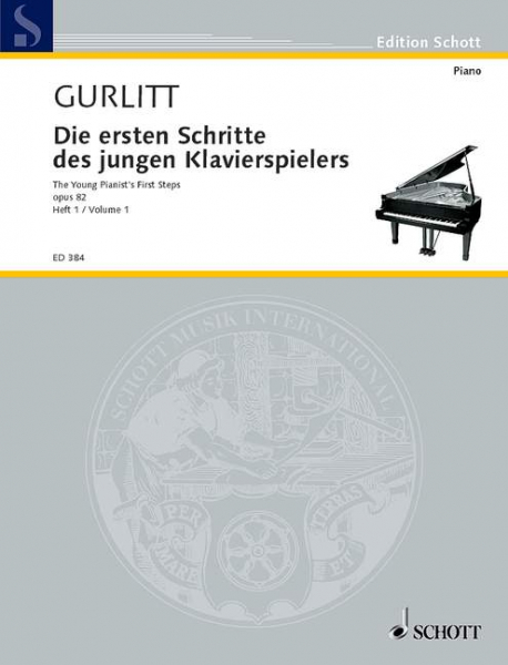 Die ersten Schritte des jungen Klavierspielers op. 82 Band 1 für Klavier