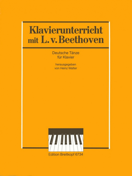 Deutsche Tänze (Auswahl) für Klavier