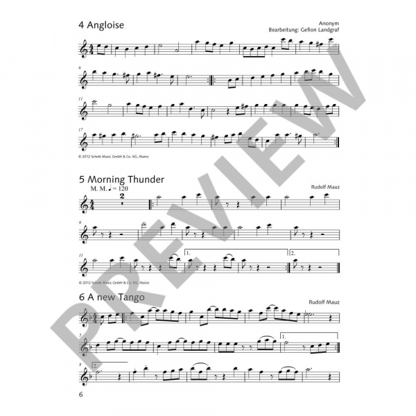 Spielbuch für Querflöte Die fröhliche Querflöte - Spielbuch 2