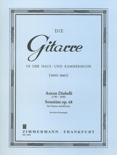 Sonatine op.68 für Gitarre und Hammerklavier