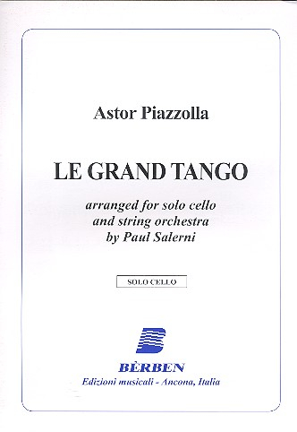 Le grand Tango for cello and string orchestra