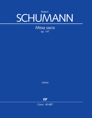 Missa sacra op.147 c-Moll für Soli (STB), gem Chor und Orchester
