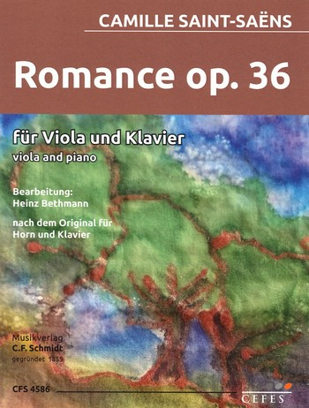 Romance op.36 für Viola und Klavier