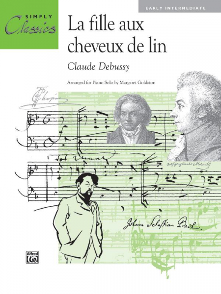 La fille aux cheveux de lin für Klavier