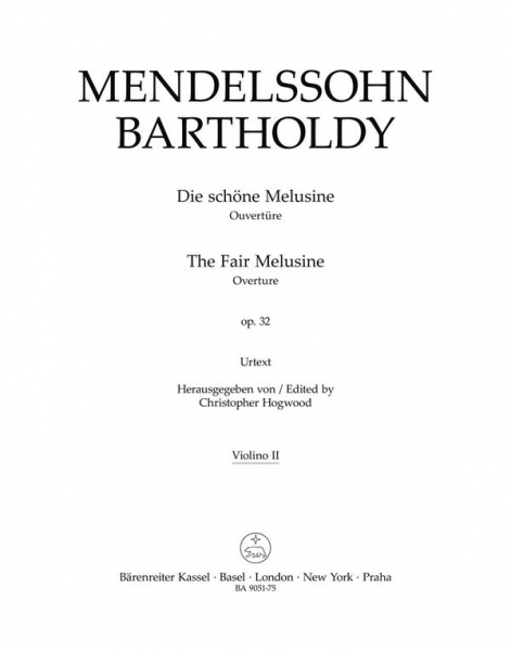 Die schöne Melusine op.32 Ouvertüre für Orchester