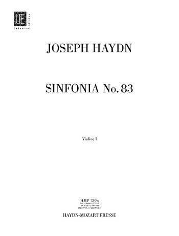 Sinfonie g-Moll Nr.83 Hob.I:83 für Orchester