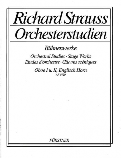 Orchesterstudien aus seinen Bühnenwerken Band 3 für Oboe