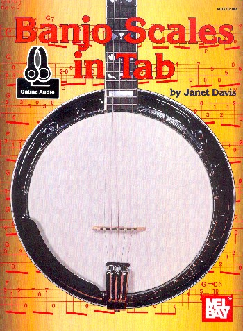 Banjo Scales in Tab (+Online Audio Access) for 5-string banjo in tablature