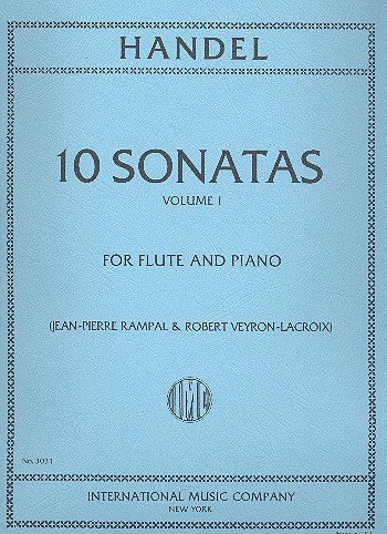 10 Sonatas vol.1 for flute and piano