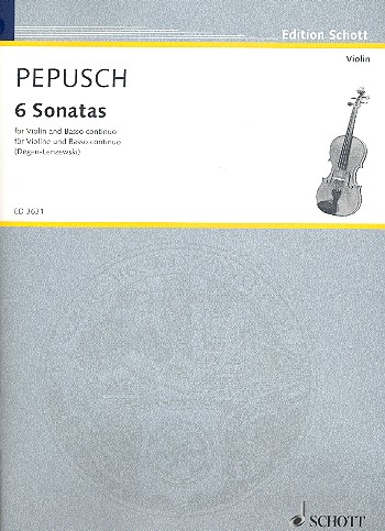 Sonaten für Violine 6 Sonatas
